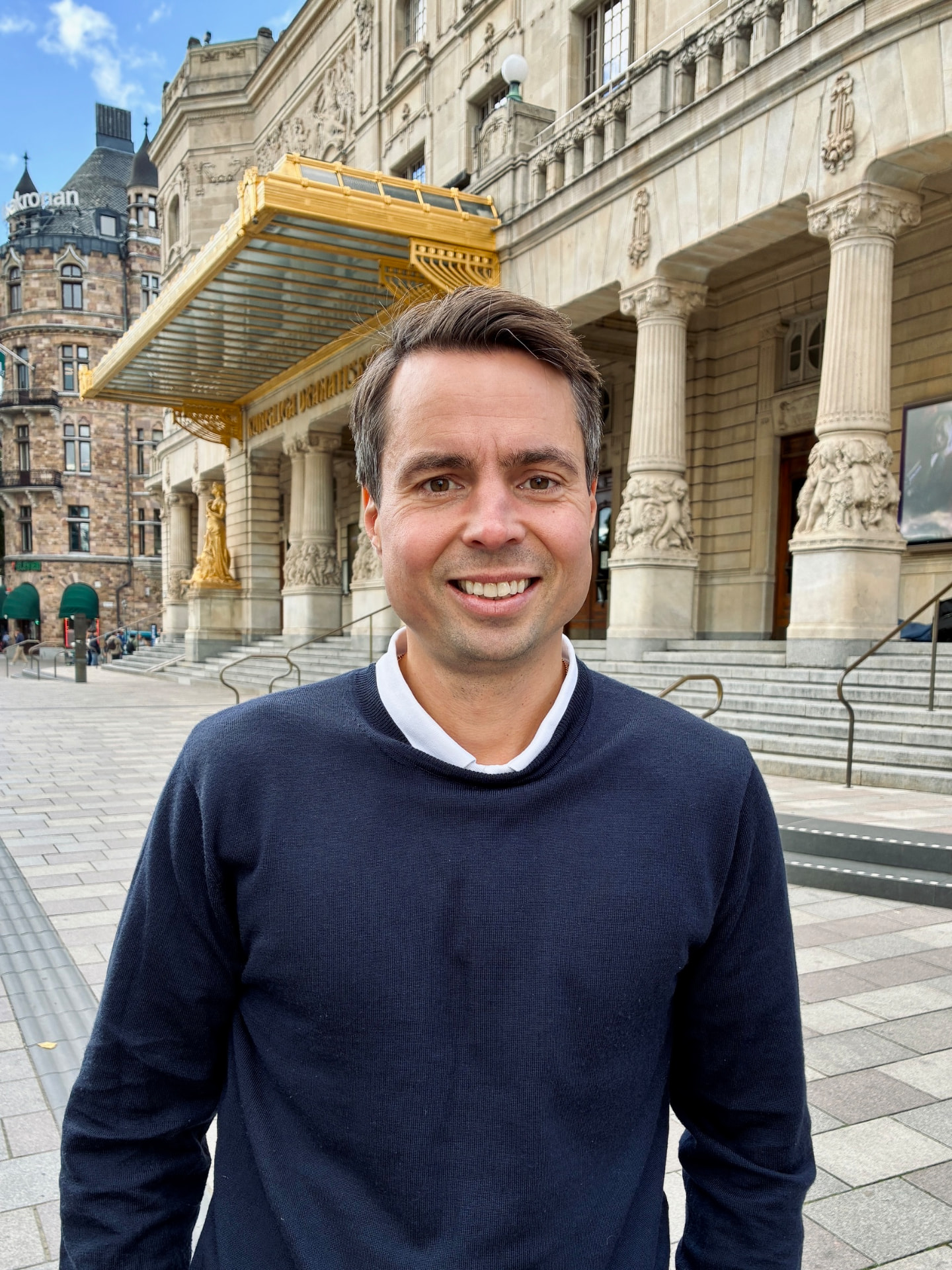 Porträtt av Arvid Lindqvist